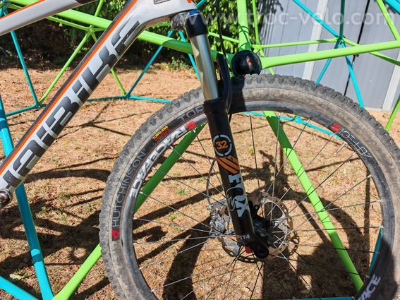 VTT léger en Carbone Haibike freed 7.55 - Shimano XT Mono plateau - Taille S - 40 Ado Adulte 10.70Kg - 7
