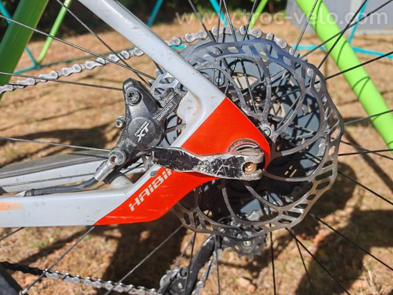 VTT léger en Carbone Haibike freed 7.55 - Shimano XT Mono plateau - Taille S - 40 Ado Adulte 10.70Kg - 8