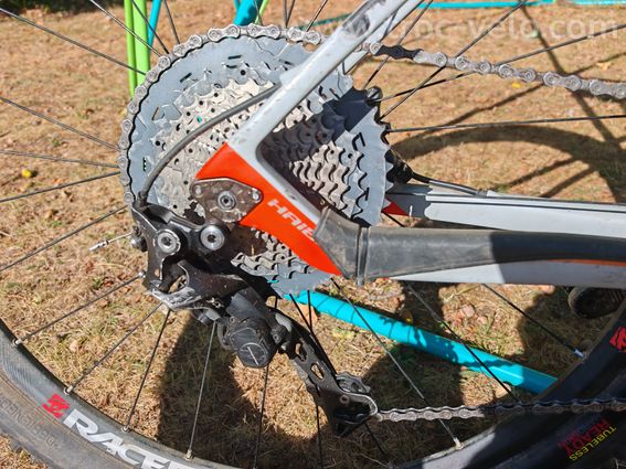 VTT léger en Carbone Haibike freed 7.55 - Shimano XT Mono plateau - Taille S - 40 Ado Adulte 10.70Kg - 11