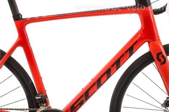 Produit Reconditionne    Scott Addict Rc 15 Di2 11v    Rouge   Velo De Route   Tres Bon Etat - 2