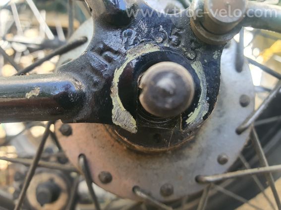 Rare randonneuse Jo Routens des années 1950 – vélo de collection - 6