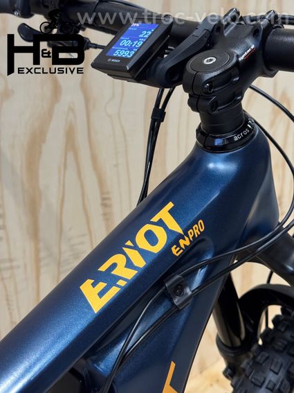 Ghost E-Riot EN CF Pro Carbon 29 pouces VTT électrique Shimano XT 2023 - 8