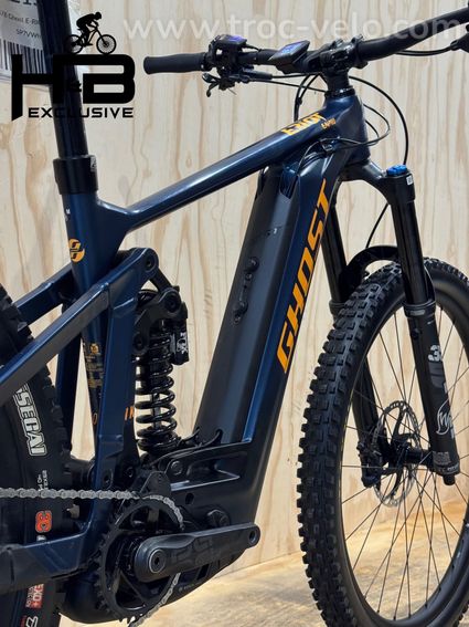 Ghost E-Riot EN CF Pro Carbon 29 pouces VTT électrique Shimano XT 2023 - 11