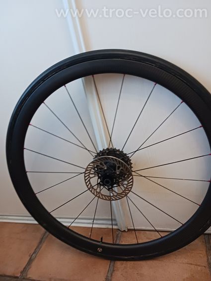 Roues Makadamm XPrenium disc Evora 35 à boyaux - 4
