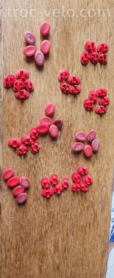 lot Veloplug rouges