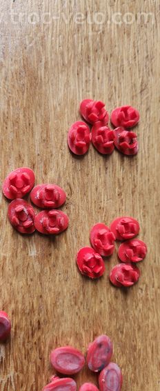 lot Veloplug rouges - 2