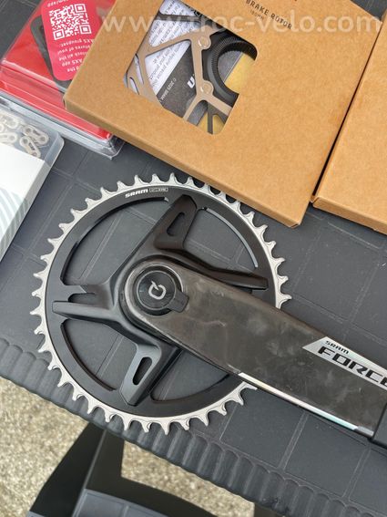 Pédalier capteur de puissance Sram force e1 xplr 170/42