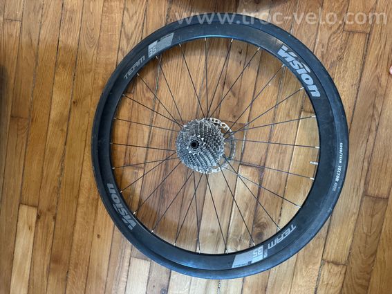 🚴 Paire de roues Vision Team 35 (disque) + pneus Goodyear Vector 4Seasons - 2