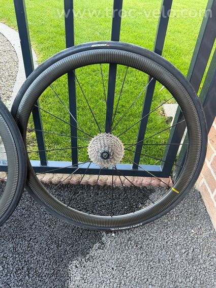 Paire de roues Mavic cosmic sl 40 carbone - 2