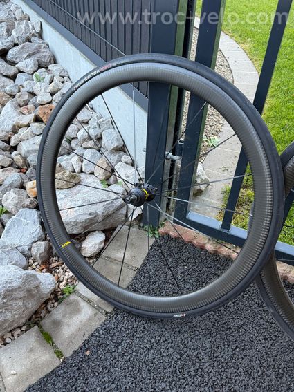 Paire de roues Mavic cosmic sl 40 carbone - 3