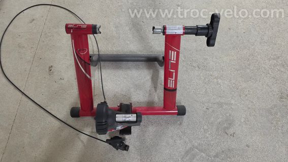 Home trainer Elite Mag Alu + Support de roue
