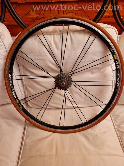 Roue arrière DRX up + pneu home trainer (roue pour home trainer - 4