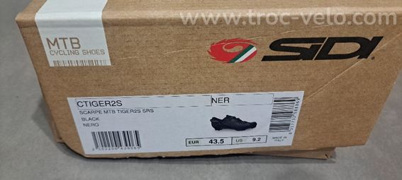 Sidi neuve vtt mtb tiger 2s srs Taille 43,5 - 2