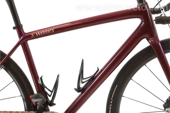 Produit Reconditionne    Specialized S Works Aethos Axs 12v    Rouge   Velo De Route   Tres Bon Etat - 2