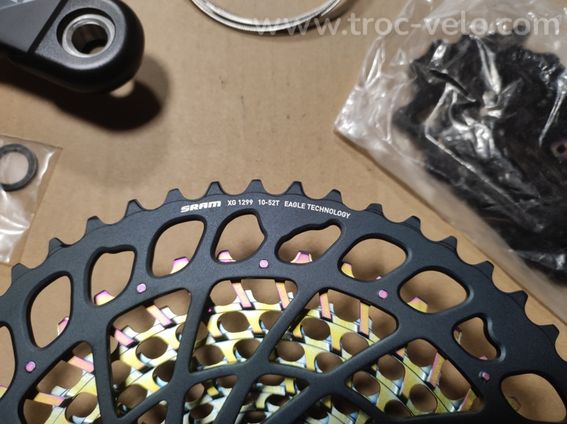 Groupe complet Transmission VTT Sram XX1 Eagle X-Sync Carbon 12v Dub Boost 32 Dents 175mm Neuf - 6