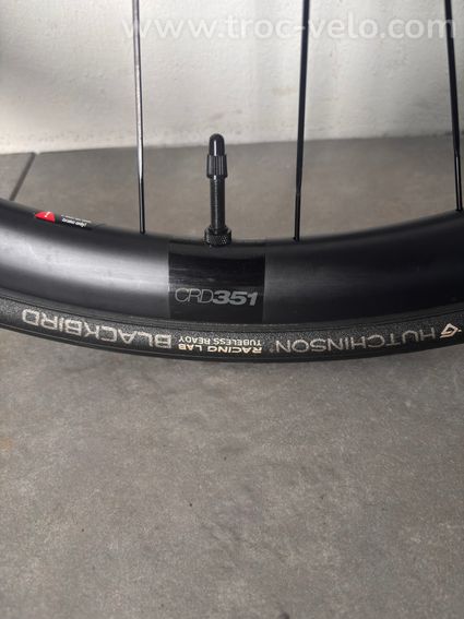 Paire de roues carbone BMC CRD-351 35 mm – XDR SRAM 12v – pneus et disques - 2