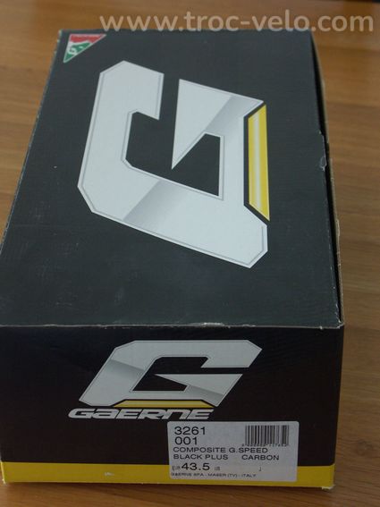 Chaussures gaerne composit g-speed black+ 42 NEUVES ! - 2