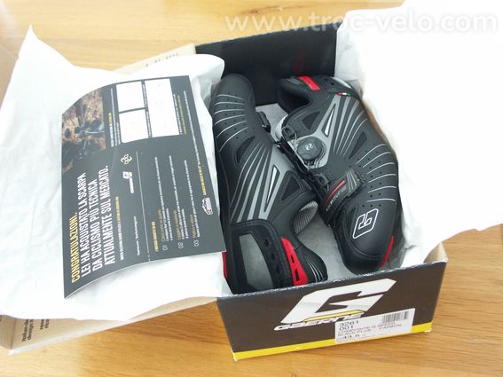 Chaussures gaerne composit g-speed black+ 42 NEUVES ! - 4