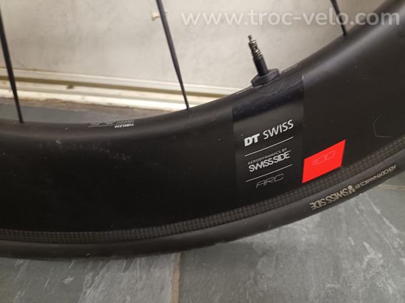 Paire dt swiss arc1100 80mm patins - 3