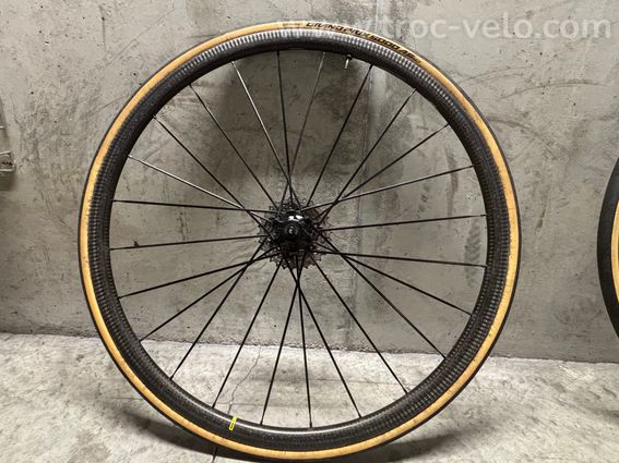 Paire de roue carbone Mavic Ksyrium patins  - 3