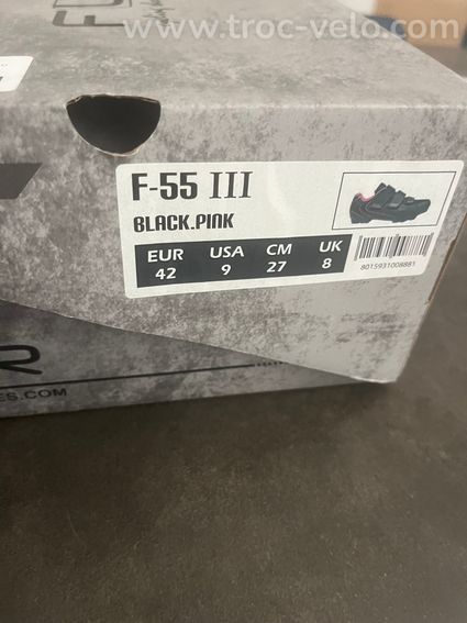 Chaussures VTT FLR Elite F55 Knit Pointure: 42 - 5