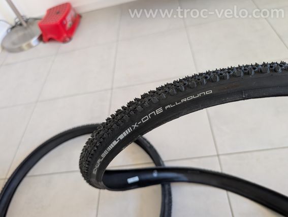 Pneus cyclo cross/gravel Schwalbe x-One Allround  - 2