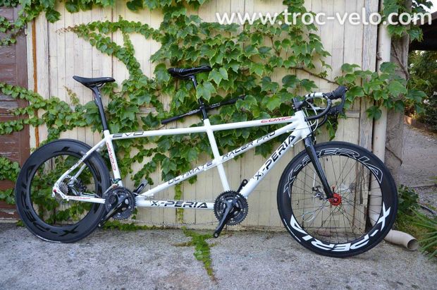 cadre velo tandem route disque 700 X-PERIA - 1