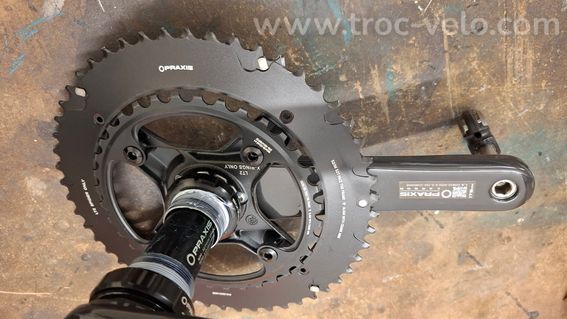 Pédalier Praxis Zayante carbon 175mm 52/36 - 2
