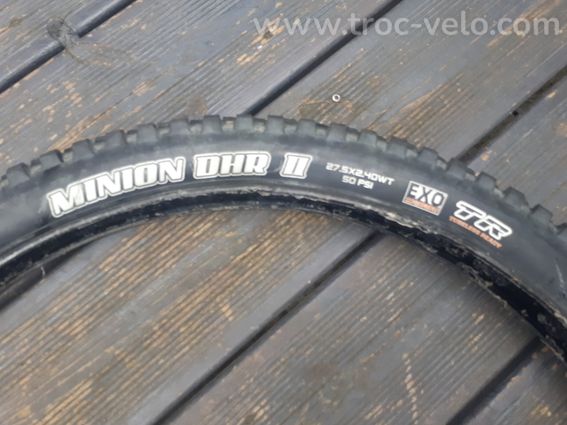 PNEU VTT DH MAXXIS MINION DHR 2 27.5 - 2.4 WT Tubless Ready