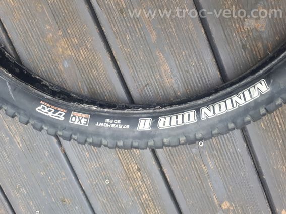 PNEU VTT DH MAXXIS MINION DHR 2 27.5 - 2.4 WT Tubless Ready - 2