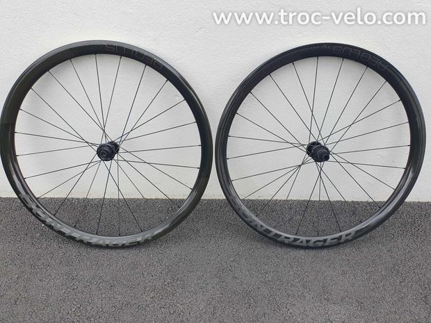 Paire de roues carbone Bontrager Aeolus RSL 37 V - 1