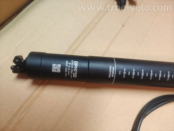 Tige de selle télescopique OC MP10 (Orbea) XC - 31,6mm / 100mm - NEUVE - 3