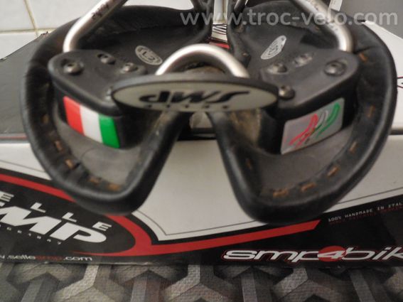 SELLE ROUTE SMP STRATOS CUIR NOIR! PARFAIT ETAT! - 3