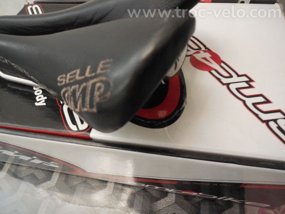 SELLE ROUTE SMP STRATOS CUIR NOIR! PARFAIT ETAT! - 5