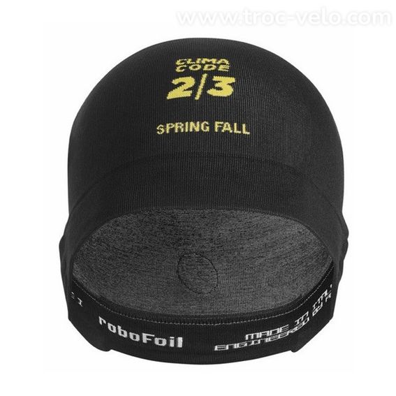 Sous-Casque ASSOS Spring Fall Robo Foil Noir - 2