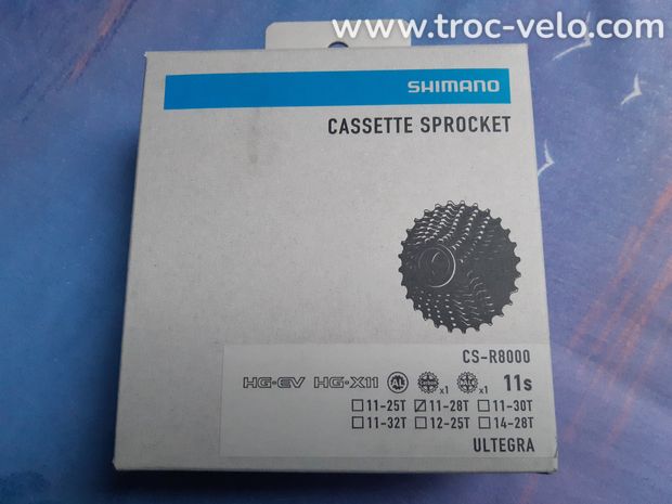 Cassette Shimano CS-R8000  11-28 - 1