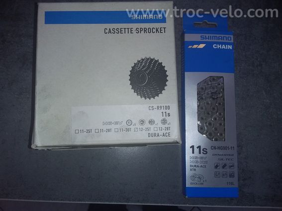 Cassette et chaine dura ace