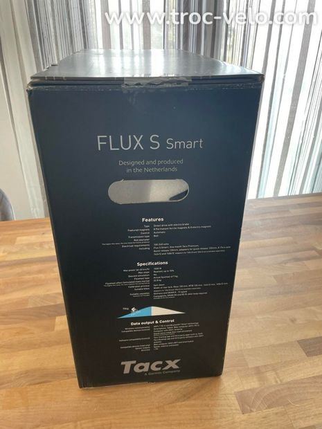 Tacx Flux S Smart Roll Trainer avec cascade 11/32 État neuf - 2