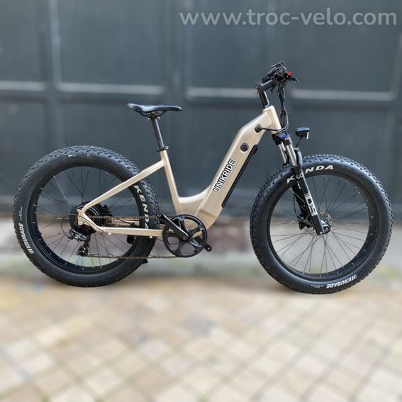 VELO ELÉCTRIQUE FAT BIKE TT CADRE OUVERT  - 3