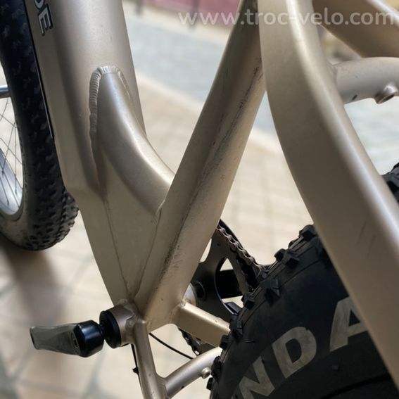 VELO ELÉCTRIQUE FAT BIKE TT CADRE OUVERT  - 4