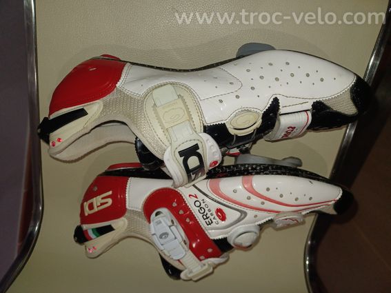 Chaussures sidi ergo carbone 2. T 44 - 4