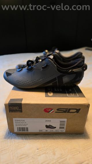 Chaussures de Route Sidi Shot 2S Gris/Noir taille 41