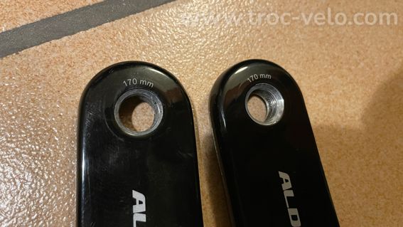 Manivelles Rotor Aldhu Carbone 170mm - 3