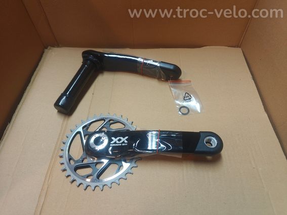 Pédalier SRAM XX SL Eagle - Carbon (T-Type) - 175mm / 34T - NEUF - 4
