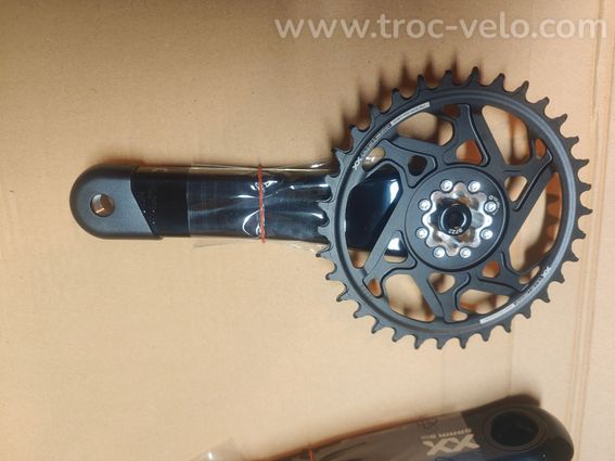 Pédalier SRAM XX SL Eagle - Carbon (T-Type) - 175mm / 34T - NEUF - 5