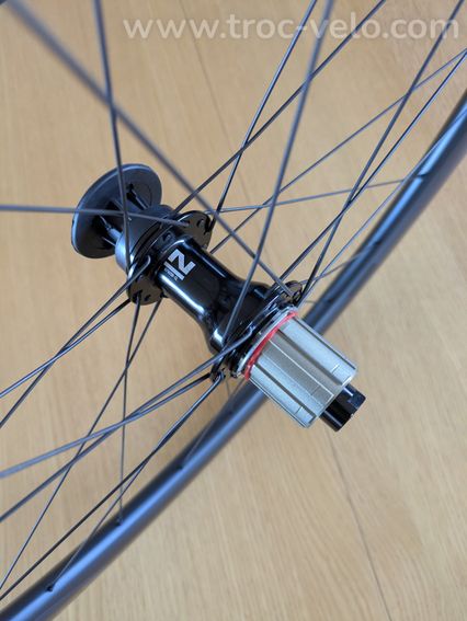 Roues route carbone novatec r4 tubeless 45mm neuves - 6