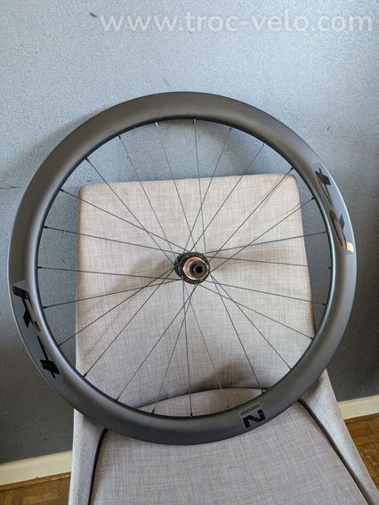 Roues route carbone novatec r4 tubeless 45mm neuves - 8