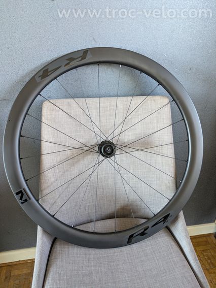 Roues route carbone novatec r4 tubeless 45mm neuves - 9