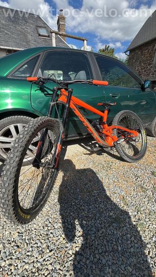 Vend DH scott gambler 730 orange noir  - 2