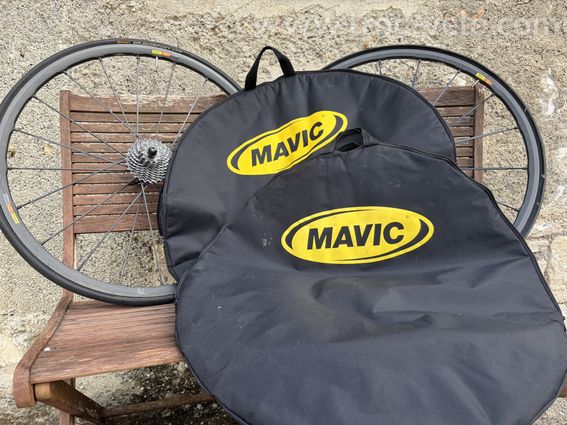 Paire de roues Mavic Ksyrium SLR SSC Exalith - 2
